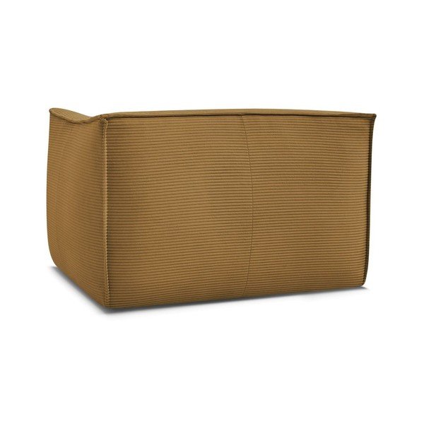 Garstyčių spalvos krėslas iš kordinio velveto Giorgia – Bobochic Paris-image-3