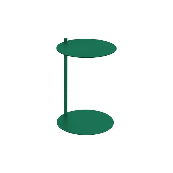 Iš plieno apvalios formos šoninis stalas 41x40 cm Ande – noo.ma