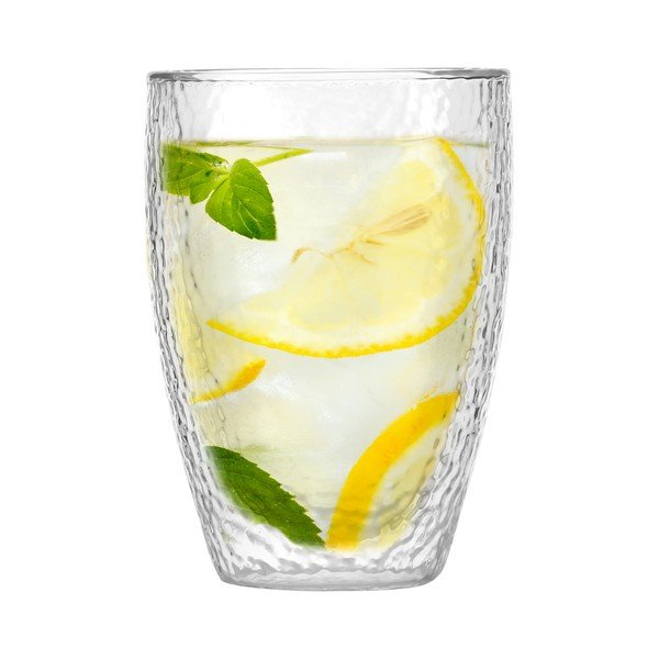 Iš stiklo puodelis su dviguba sienele/latte kavai 350 ml Allessia – Vialli Design-image-2