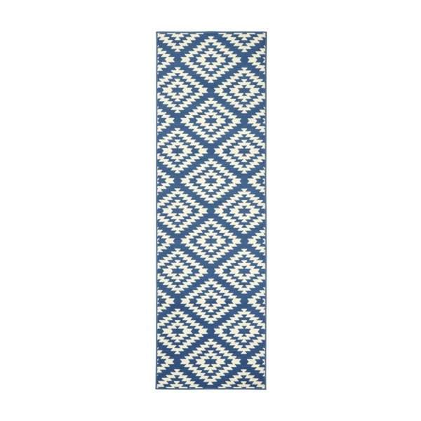 Pailgos formos kilimas mėlynos spalvos 80x250 cm Nordic – Hanse Home