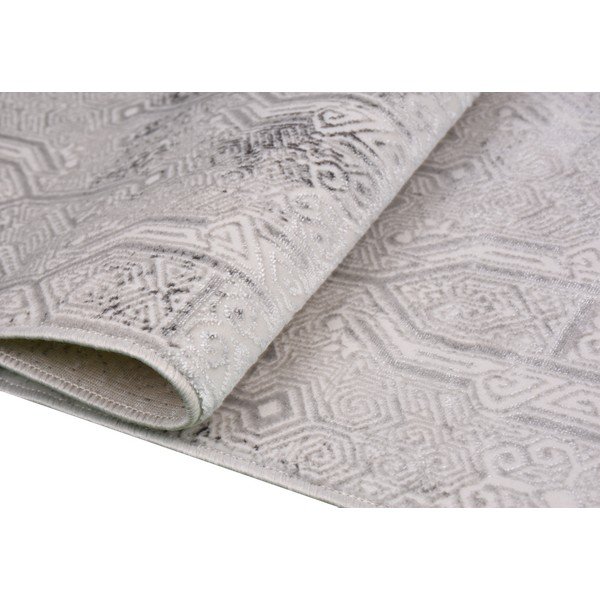 Skalbiamas kilimas šviesiai pilkos spalvos 160x230 cm Gri – Vitaus-image-2