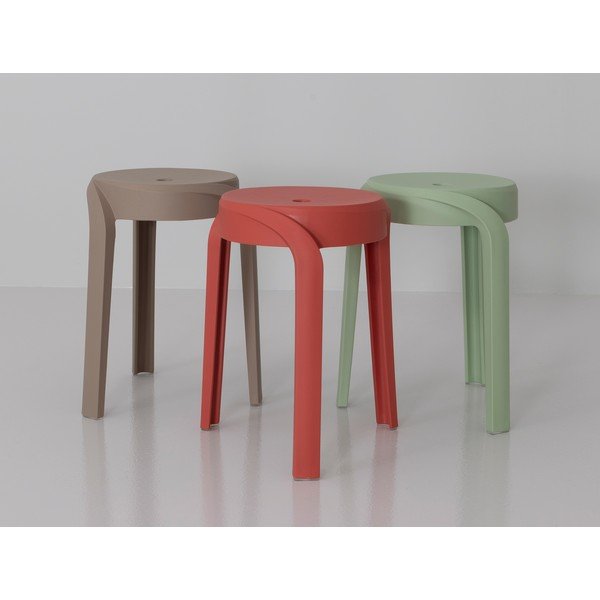 Iš plastiko taburečių rinkinys 3 vnt. Pop – Tenzo-image-4