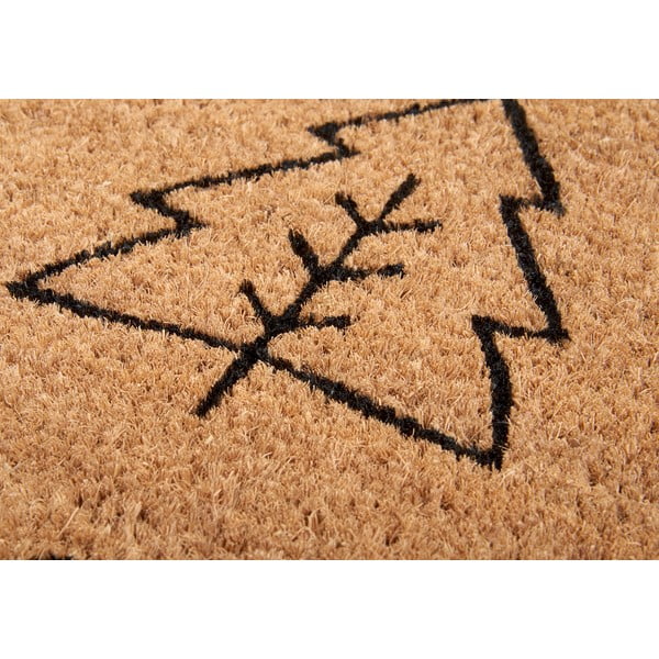 Iš kokoso pluošto grindų kilimėlis su Kalėdų motyvu 45x75 cm – Hanse Home-image-3