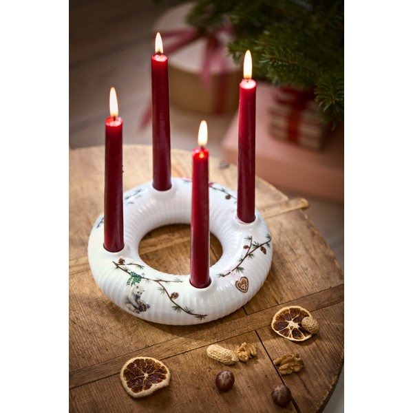 Iš porceliano advento žvakidė su Kalėdų motyvu Hammershøi Christmas – Kähler Design-image-3