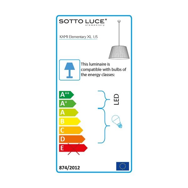 Smėlio spalvos pakabinamas šviestuvas Sotto Luce Kami, ⌀ 34 cm-image-3