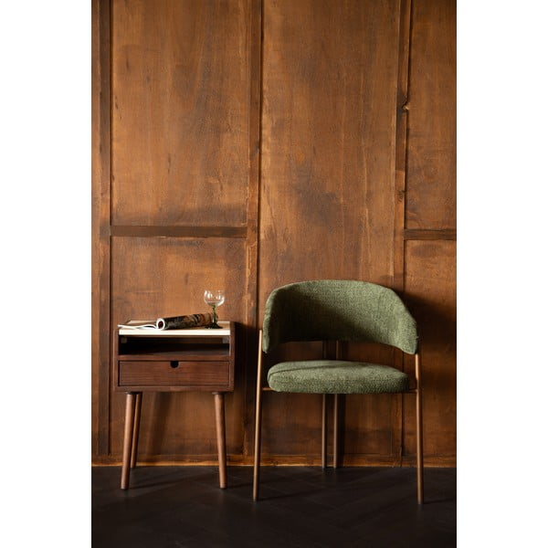 Rudos spalvos naktinis staliukas Arda – Dutchbone-image-1