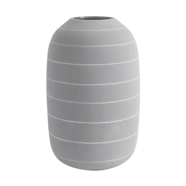 Šviesiai pilka keraminė vaza PT LIVING Terra, ⌀ 16 cm
