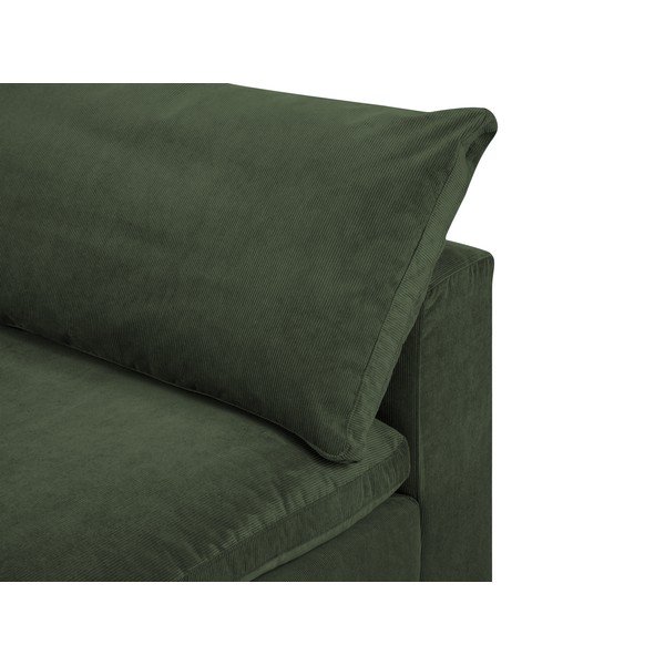 Tamsiai žalia apverčiama kampinė modulinės sofos dalis Windsor & Co Sofas Galaxy-image-1