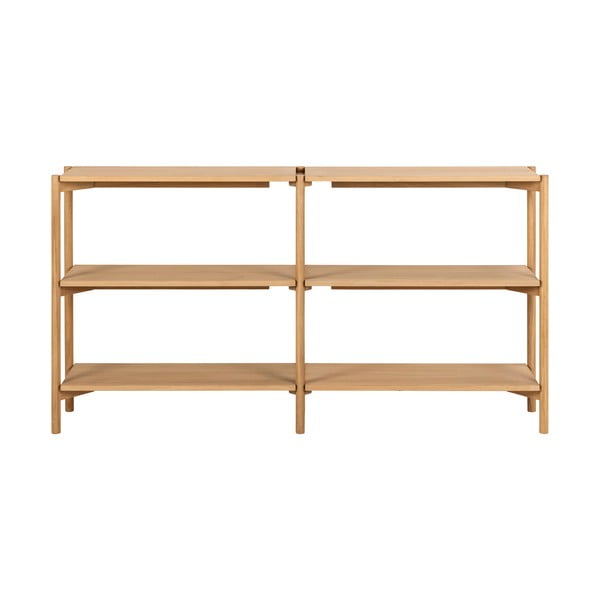 Žema knygų spinta iš ąžuolo medienos Acton Braidwood-image-2