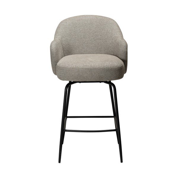 Smėlio spalvos su pasukimo funkcija baro taburetė (sėdynės aukštis 70 cm) Bae – DAN-FORM Denmark-image-2