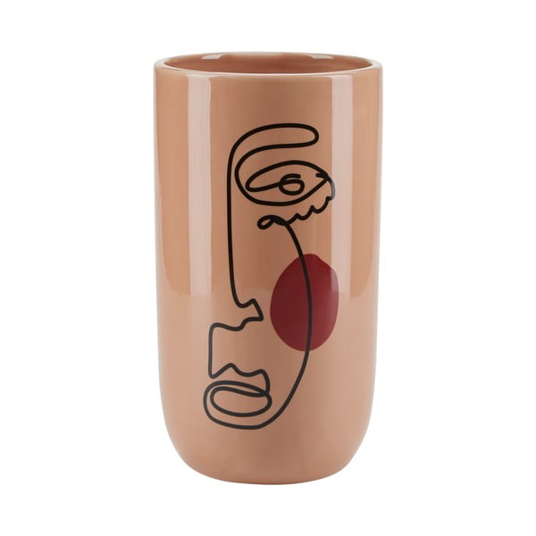 Rožinė molinė vaza Bahne & CO, aukštis 22,3 cm