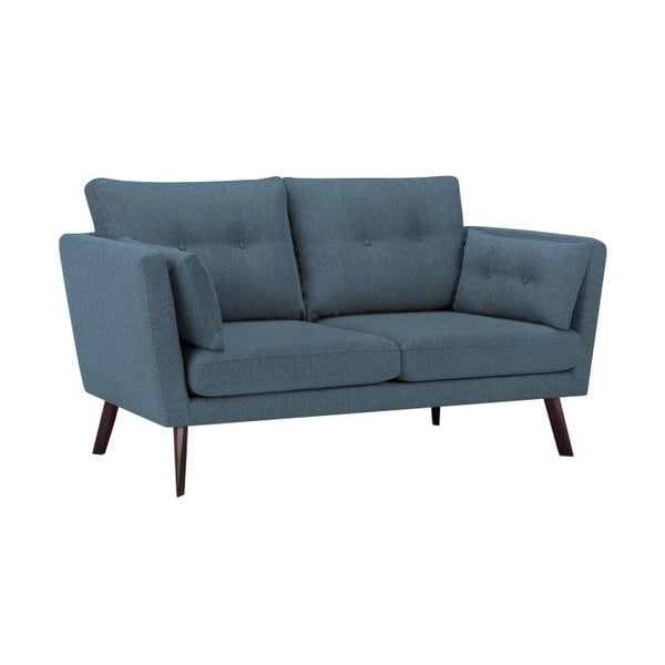 Mazzini Sofos Elena tamsiai mėlyna 3 vietų sofa