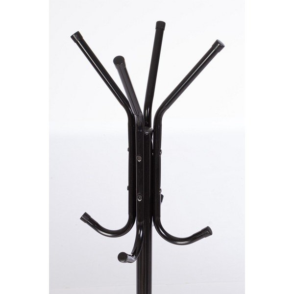 Juodos spalvos iš metalo palto stovas 42x172 cm Jorid – Yes Everyday-image-1