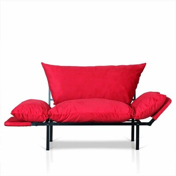 Raudona sofa Kate Louise Quinny-image-1