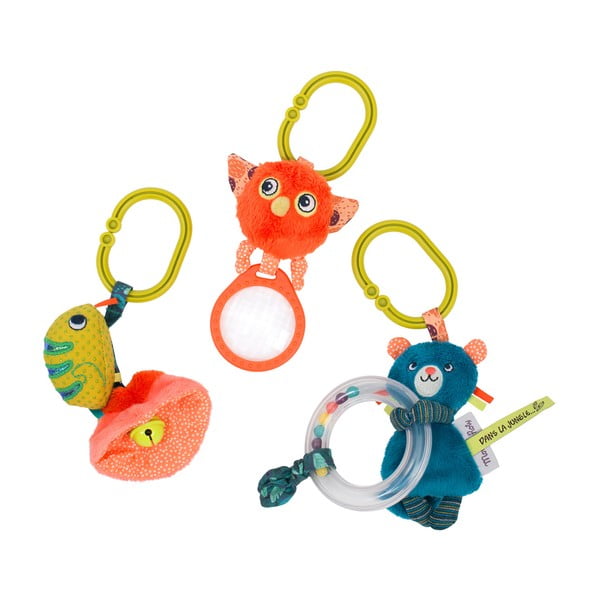 Kabantis žaislas kūdikiui Chameleon - Moulin Roty-image-2