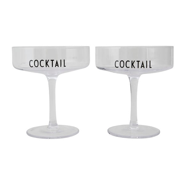 2 kokteilinių taurių rinkinys Design Letters Cocktail