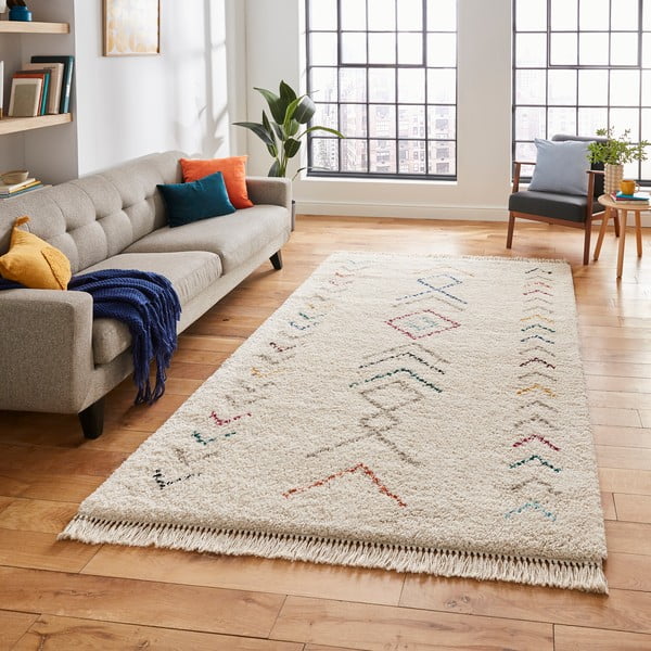 Kilimas kreminės spalvos 160x220 cm Boho – Think Rugs-image-2