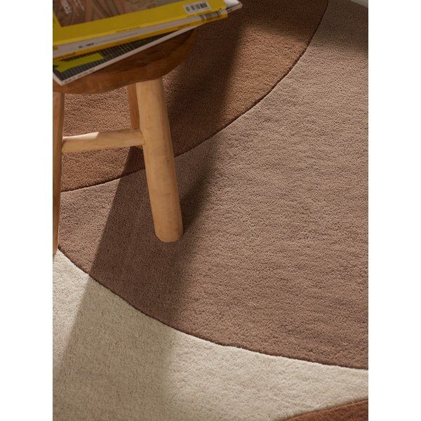 Konjako rudos spalvos iš vilnos kilimas 120x170 cm Ruvia – Villeroy&Boch-image-2