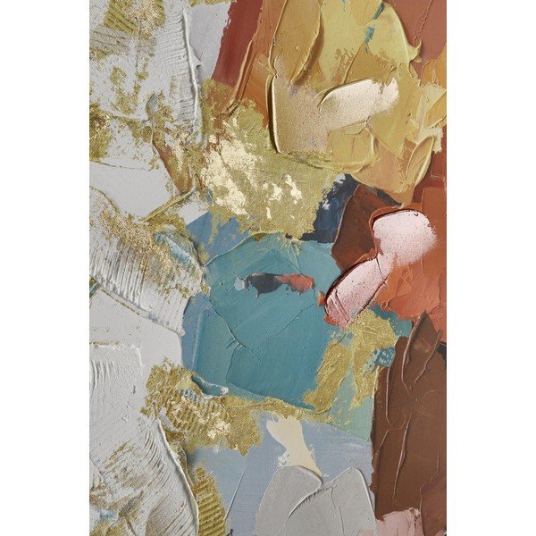 Spausdintas/su rankomis dažytais elementais paveikslas tapyba ant drobės 80x80 cm Crown – Bizzotto-image-1