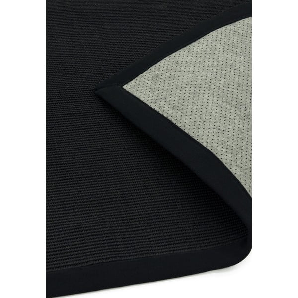 Juodas kilimas 300x200 cm Sisal - Asiatic Carpets-image-4