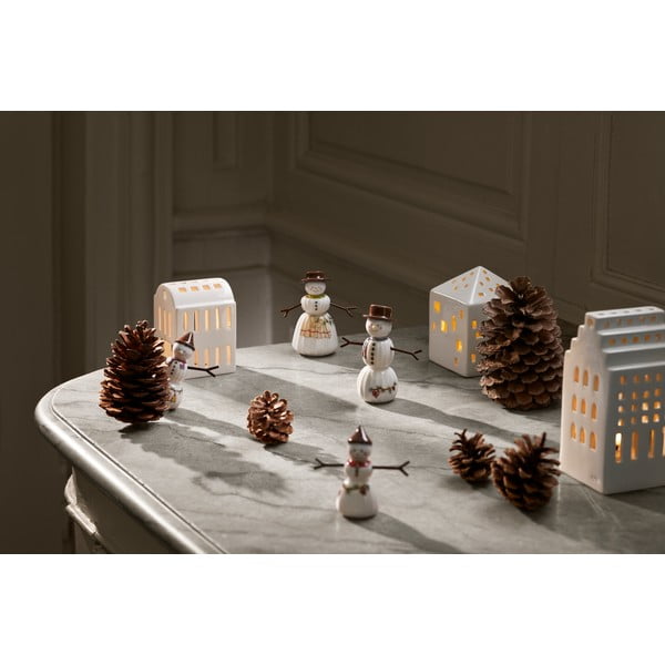Iš porceliano kalėdinė statulėlė (aukštis 9 cm) Hammershøi Snowwife – Kähler Design-image-3
