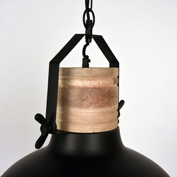 Juodas lubinis šviestuvas LABEL51 Grid, ⌀ 52 cm-image-3
