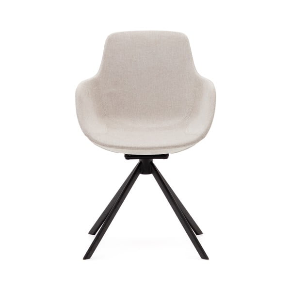 Valgomojo kėdės smėlio spalvos 2 vnt. Tissiana – Kave Home