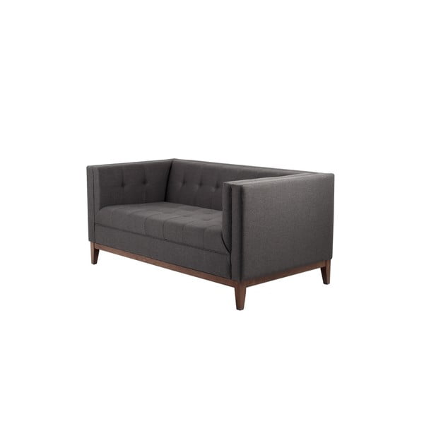 Antracito pilkos spalvos sofa lova Individualizuota forma pagal Tomą