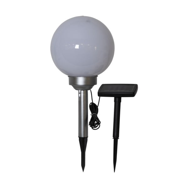 Lauko apvalus saulės energija veikiantis LED šviestuvas Star Trading Luna, ø 20 cm-image-2
