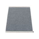 Pilkos spalvos lauko ir vidaus kilimas 60x85 cm Mono Granit – Pappelina