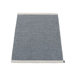 Pilkos spalvos lauko ir vidaus kilimas 60x85 cm Mono Granit – Pappelina