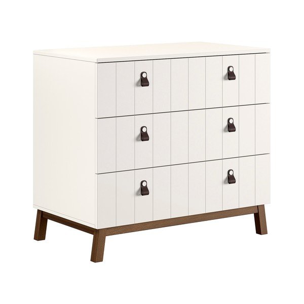 Smėlio spalvos su vystymo stalu vystymo stalas 98,5x94x57 cm Sezane – Vipack-image-4