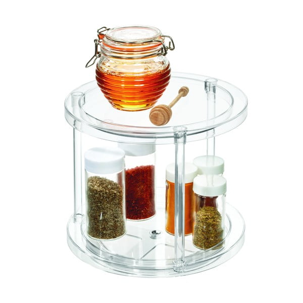 Sukamasis dviejų pakopų stovas iDesign The Home Edit, ⌀ 24,1 cm-image-3