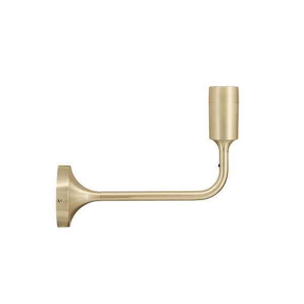 Žalvario spalvos iš metalo sieninė lempa be lempų gaubtu Santé – UMAGE-image-2