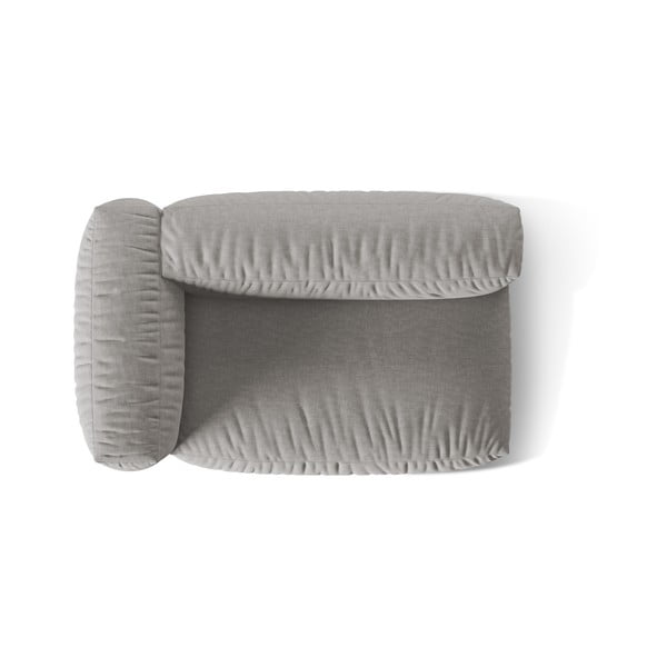Modulinė sofos dalis šviesiai pilkos spalvos (su kairiuoju kampu) Martina – Micadoni Home-image-4
