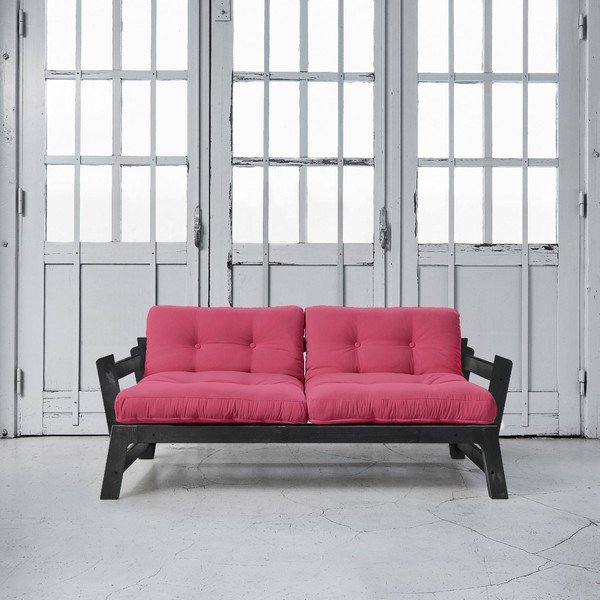 Sofa lova "Karup Step" juoda/magenta-image-1