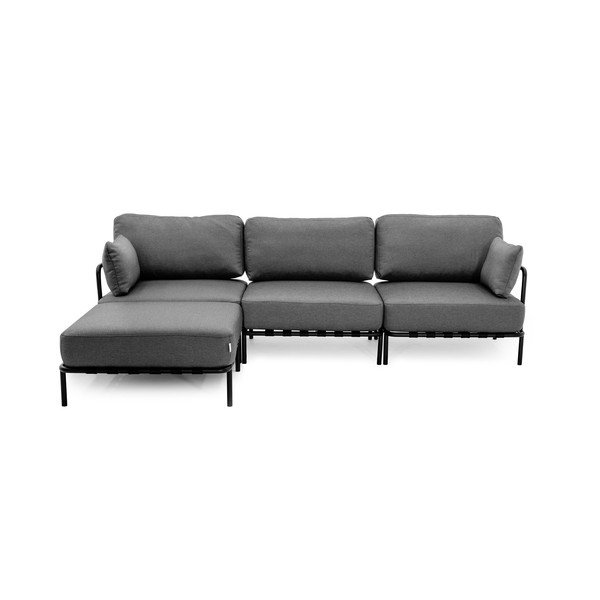 Sodo modulinė sofa tamsiai pilkos spalvos 234 cm Salve – Sit Sit-image-2