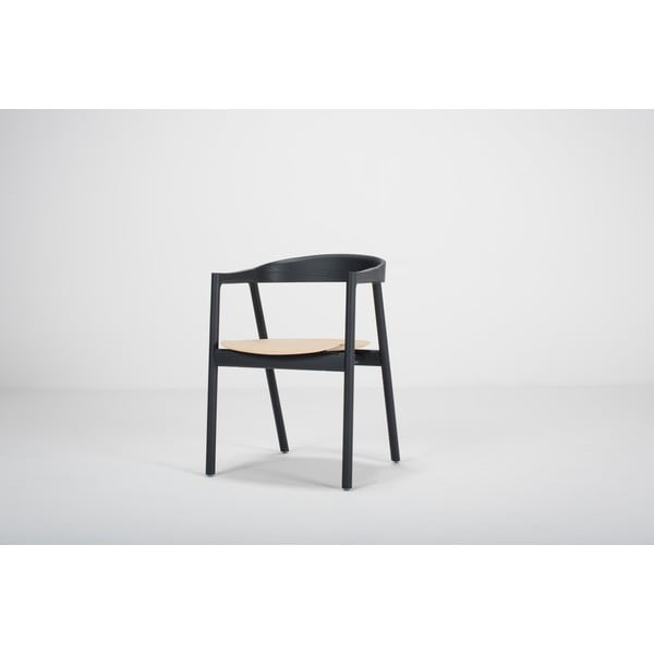 Juoda ąžuolo valgomojo kėdė Gazzda Muna-image-2