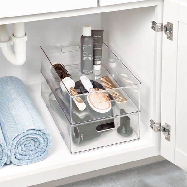 Vonios organizatorius Crystalline – iDesign/The Home Edit-image-2