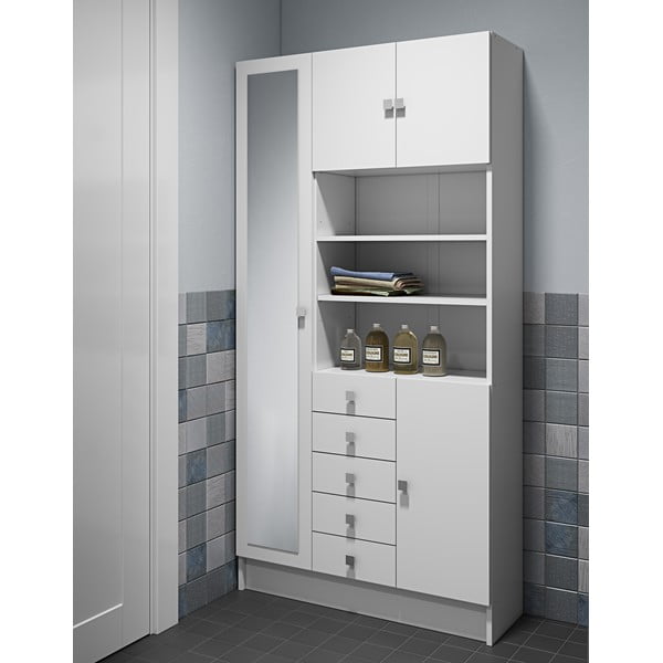 Vonios daiktadėžė baltos spalvos 90x182 cm Combi – TemaHome-image-1