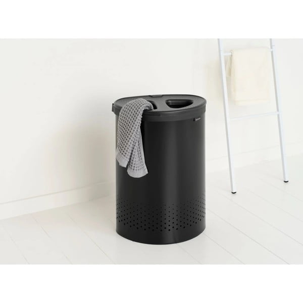 Iš metalo skalbinių krepšys baltos spalvos 55 l Selector – Brabantia-image-1