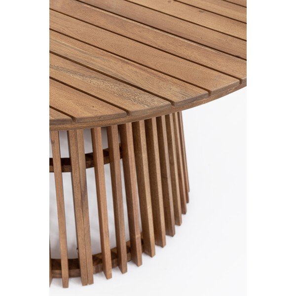 Iš akacijos masyvo apvalios formos sodo valgomojo stalas ø 120 cm Rodano – Bizzotto-image-4