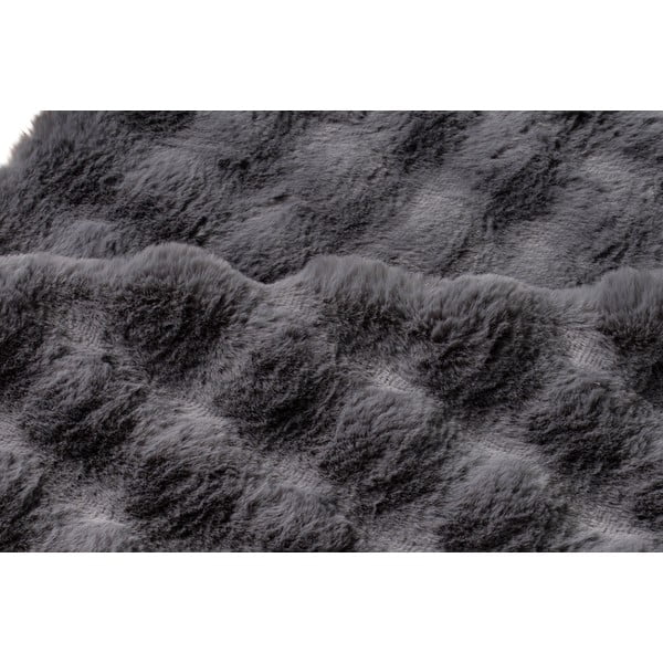 Skalbiamas kilimas antracito spalvos 160x250 cm Puffy Bubble – Oyo Concept-image-4