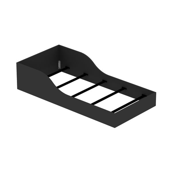 Viengulė lova juodos spalvos 90x190 cm Oya – Kalune Design