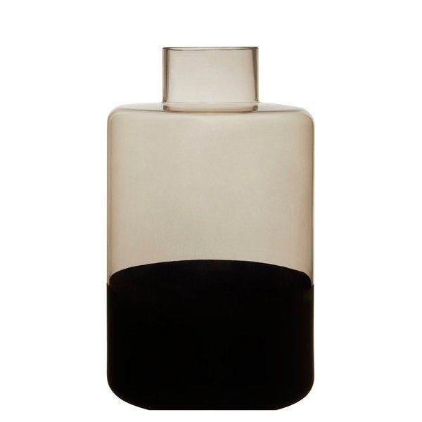 Stiklinė vaza su juodomis detalėmis Premier Houseware Cova, 32 cm aukščio-image-4