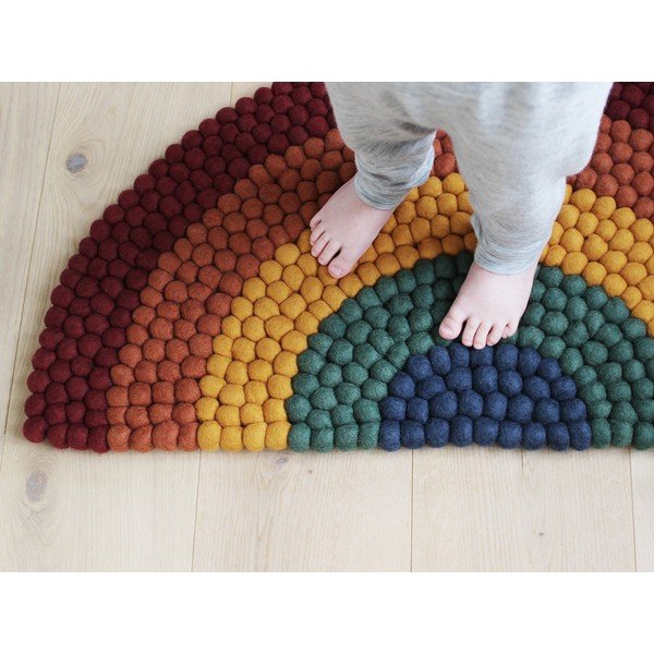 Kilimas vaikams Wooldot Ball Rugs Rainbow Multi-image-3