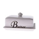 Baltos keramikos sviestinė Dakls