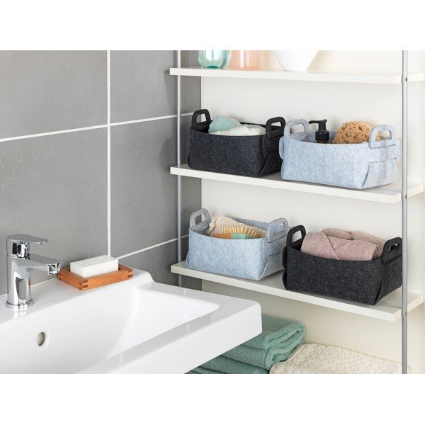 2 audinių krepšeliai, komplektas iš 2 dalių Nina - Wenko-image-1