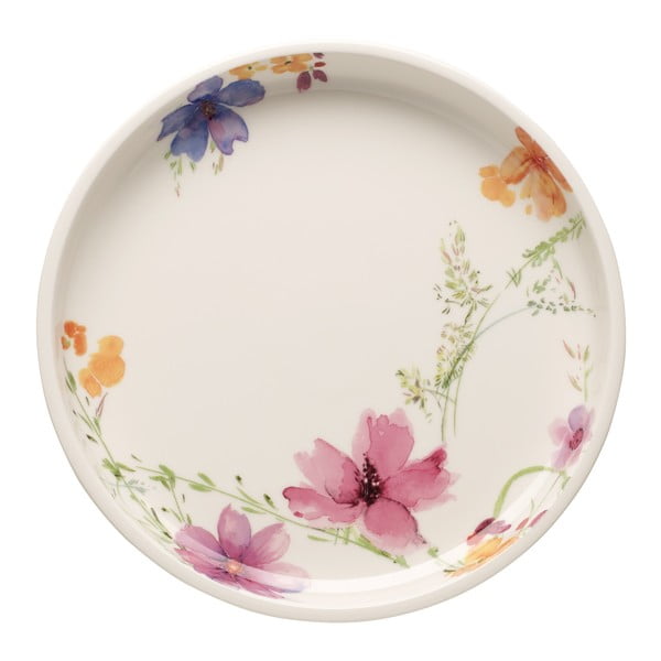 Villeroy & Boch Mariefleur Basic porcelianinė porcelianinė lėkštė su gėlių motyvu, ⌀ 26 cm