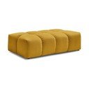 Garstyčių spalvos iš šenilinio audinio taburetė Everest – Bobochic Paris